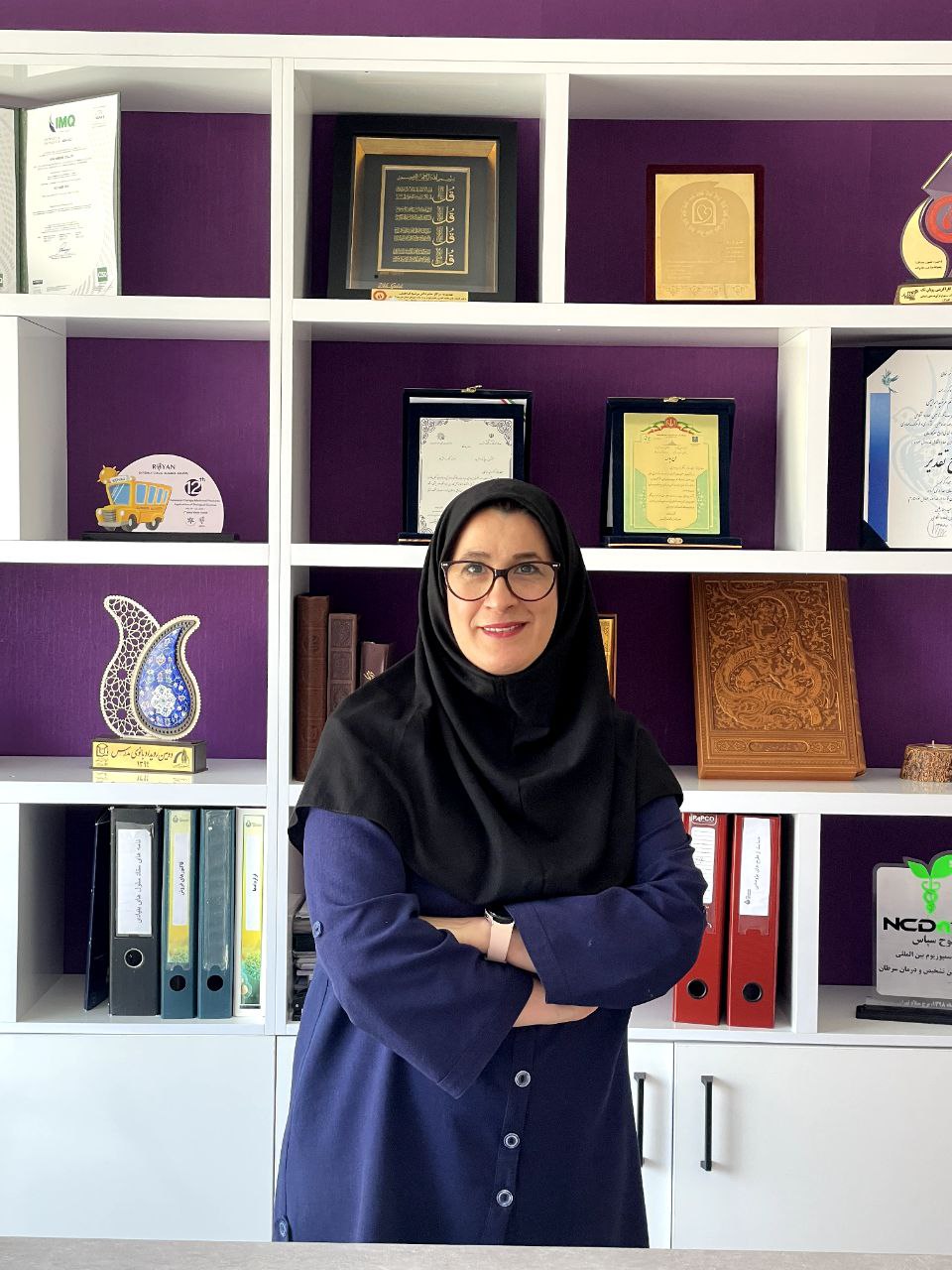 پروفسور مرضیه ابراهیمی — مدیرعامل شرکت کیان ایمن‌سل